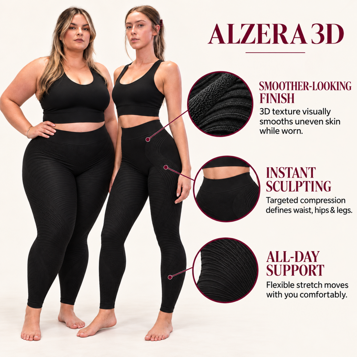 ALZERA™ Leggings moldeadores 3D